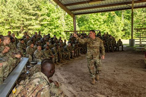 Recruits participating in a training exercise at Fort Jackson