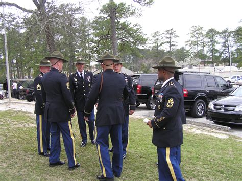 Graduation ceremony at Fort Jackson