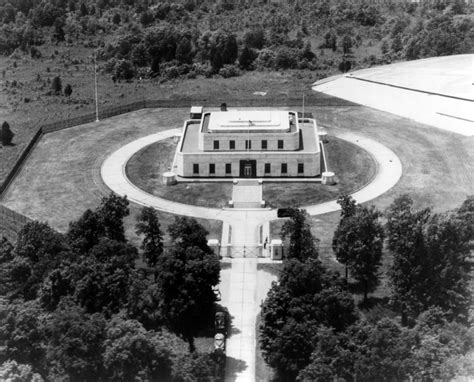 Aerial view of Fort Knox