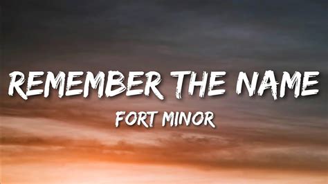 Fort Minor Lyrics