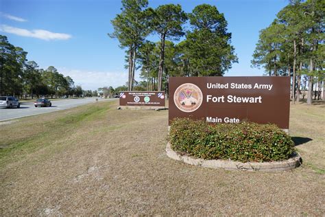 Fort Stewart base entrance