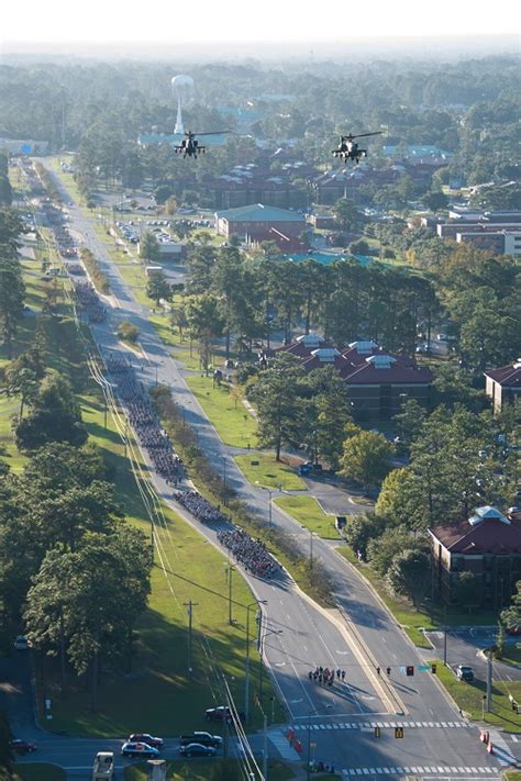 Aerial view of Fort Stewart