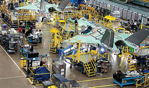 Lockheed Martin's F-35 manufacturing facility in Fort Worth, Texas