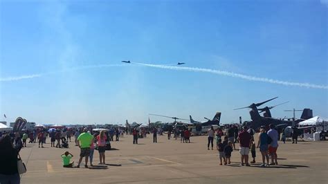 Grounds of the Fort Worth Air Show