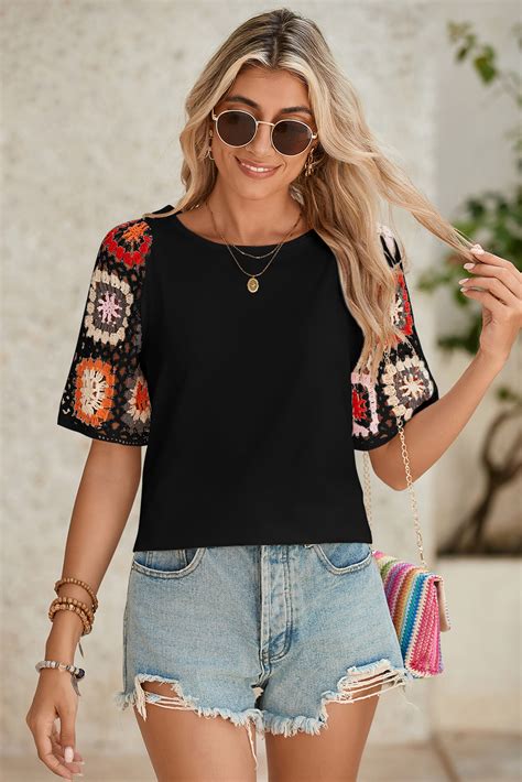 A Forty Five T Shirt paired with a flowy skirt and sandals