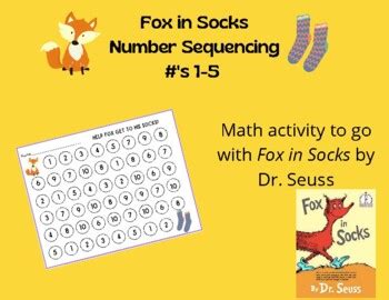 Fox in Socks Story Sequencing