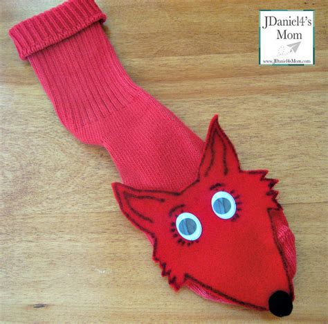 Fox in Socks Sock Design 3