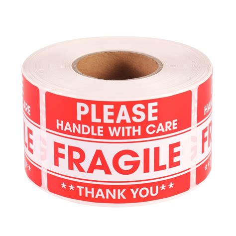 Fragile Label for Moving