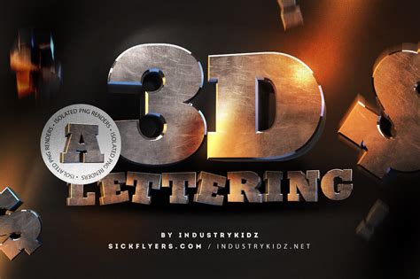 Free 3D Letter Designs 9