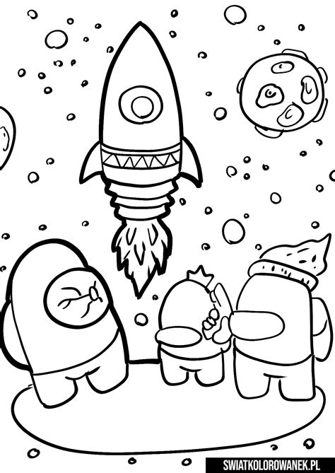 Free Among Us Coloring Pages