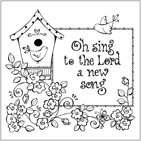 Free Christian Coloring Pages for Kids