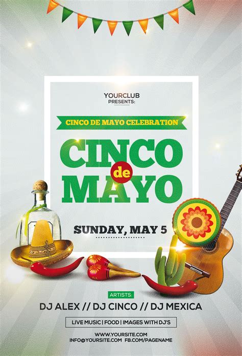 Free Cinco de Mayo Flyer Templates