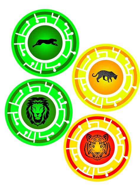 Free Creature Power Disc Printables