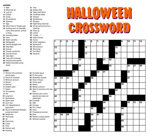 Free Crossword Puzzles