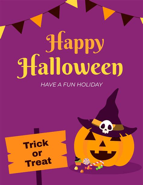 Free Halloween Flyer Templates For Word