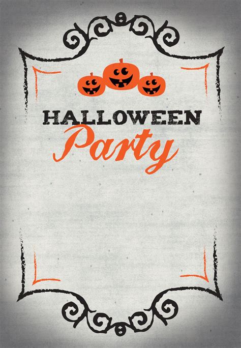 Free Halloween Invitation Templates