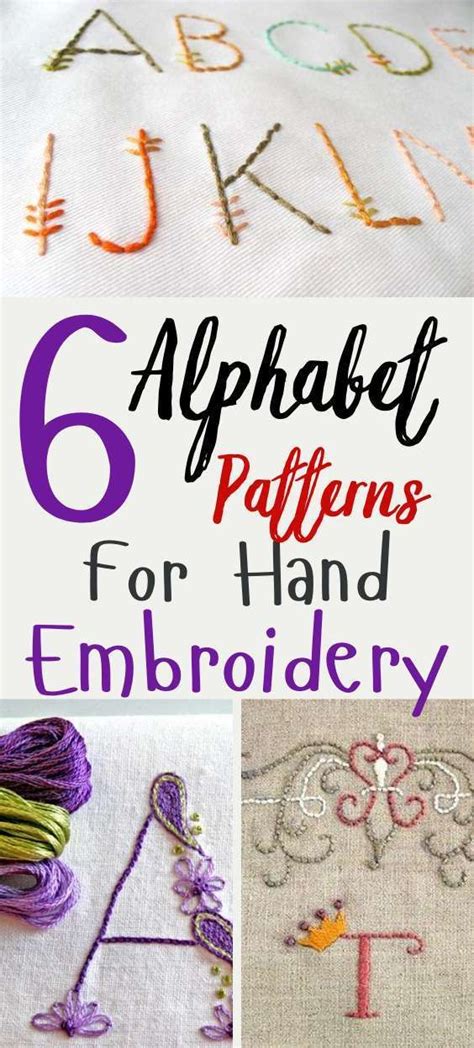 Free Hand Embroidery Alphabet Patterns 5