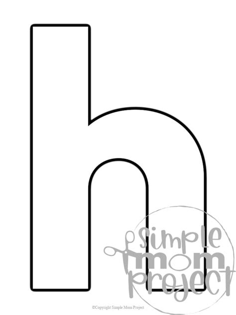 Free Letter H Templates