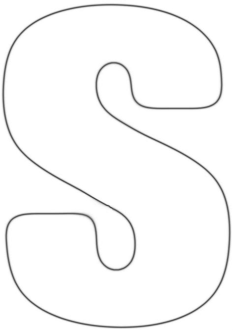 10 Free Letter S Stencil Printables