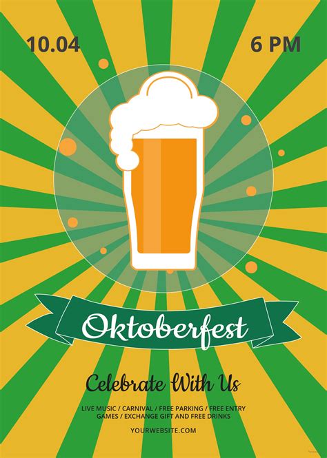 Free Oktoberfest Flyer Templates Download