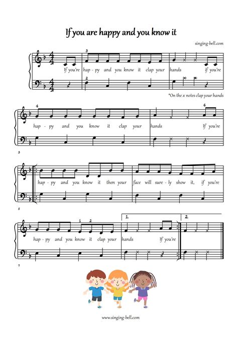 Free Piano Sheet Music For Kids To Print