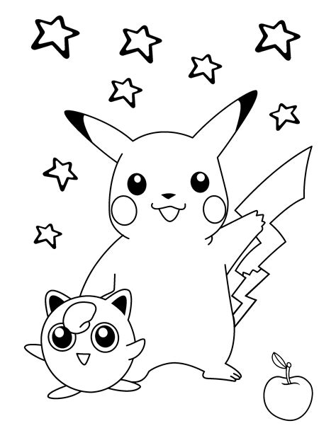 Free Pokémon Coloring Pages