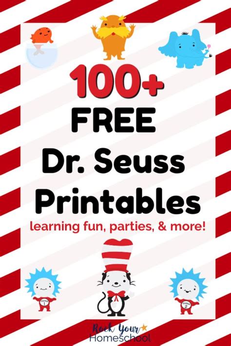 Free Printable Dr. Seuss Activities