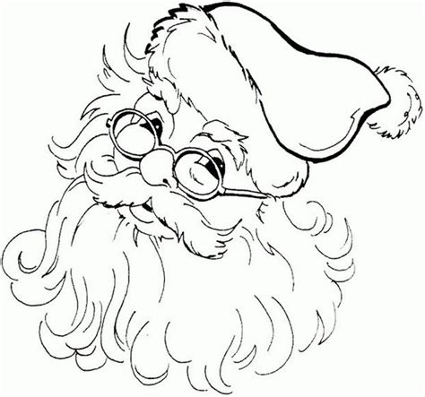 Free Printable Santa Claus Coloring Pages