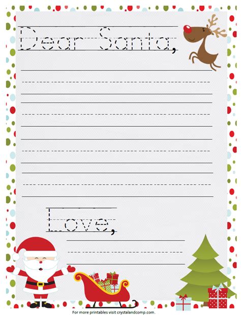 Free Printable Santa Letter