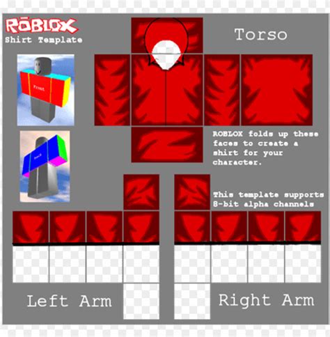 Free Roblox T-Shirt Template