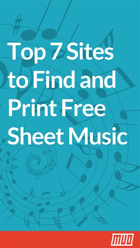 Free Sheet Music Websites