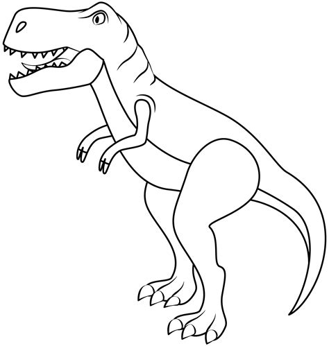 A boy coloring a T Rex template