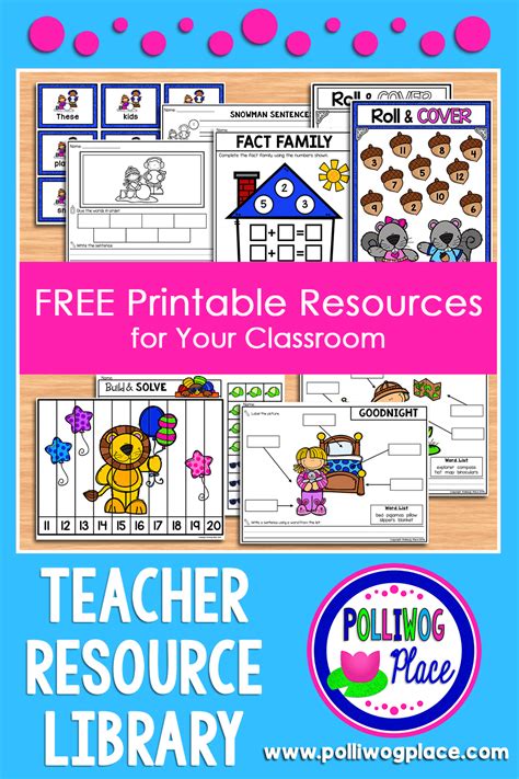 Free Teacher Resources