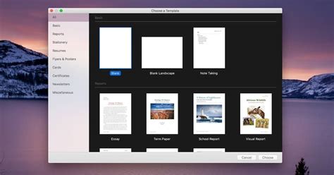 Free Template Pages For Mac Design