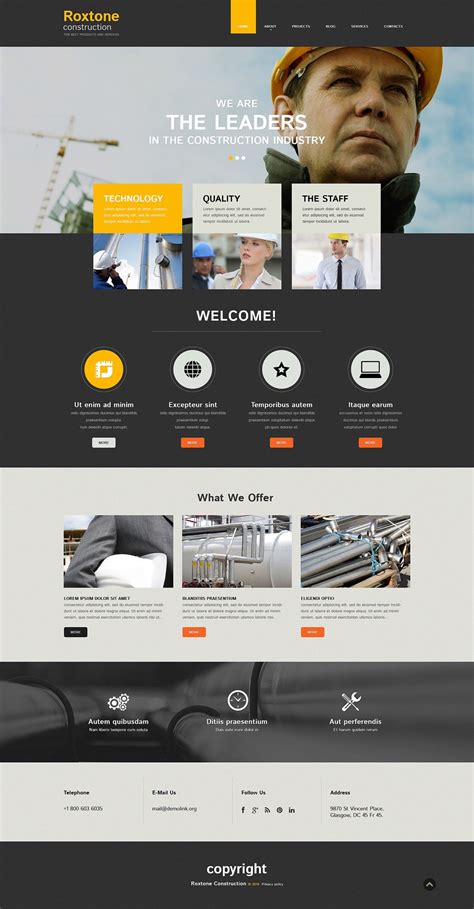 Free Website Templates for Service-Based Companies