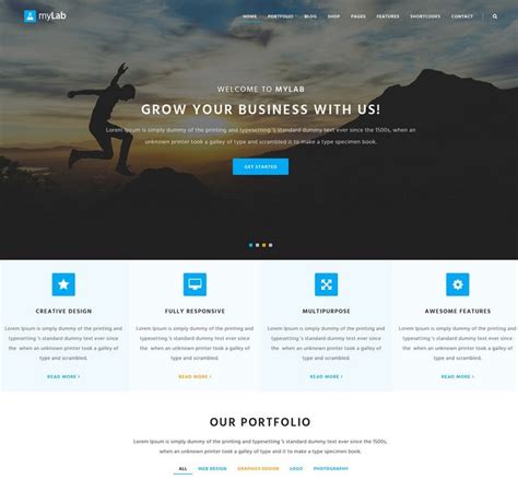 Free Website Templates for Small Business Services