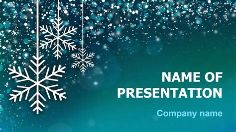 Free Winter Holiday PowerPoint Templates