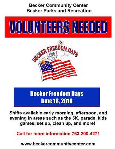 Freedom Days Volunteer