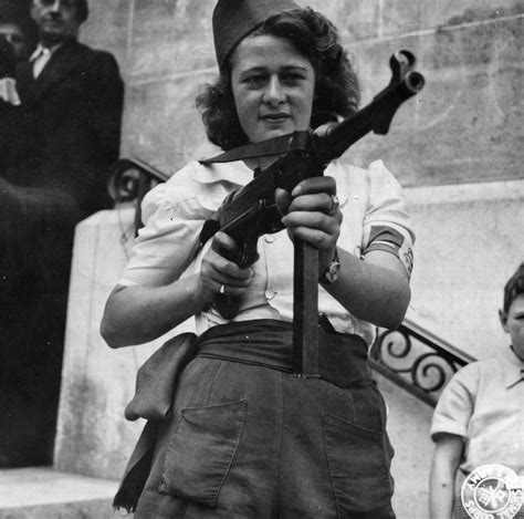 French Resistance fighters during World War II