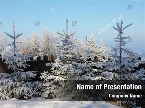 Frosty Morning PowerPoint Template