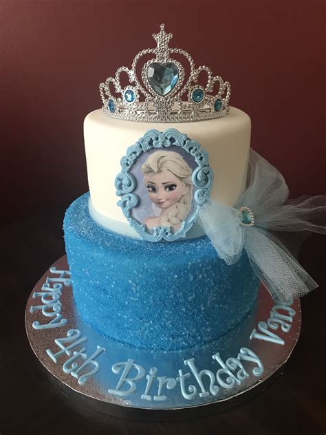 Frozen Birthday Cake