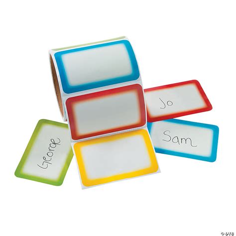 Fun Colorful Name Tag