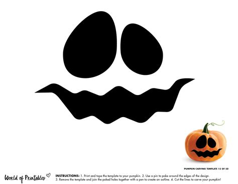 Fun Ideas For Using Printable Pumpkin Faces