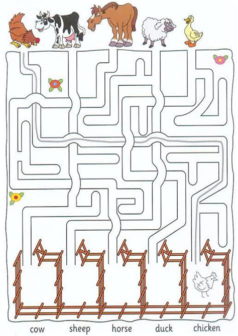 Fun Maze Activities For Kids