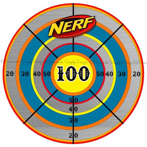 Fun Nerf Gun Target Printables