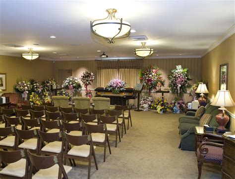 Interior of Funeral Home