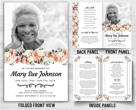 Funeral Program Design Tips