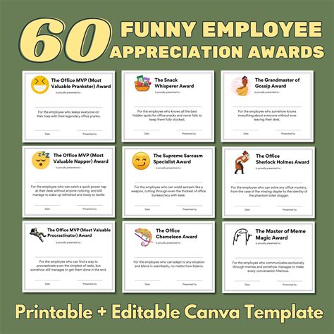 Funny Appreciation Card Template