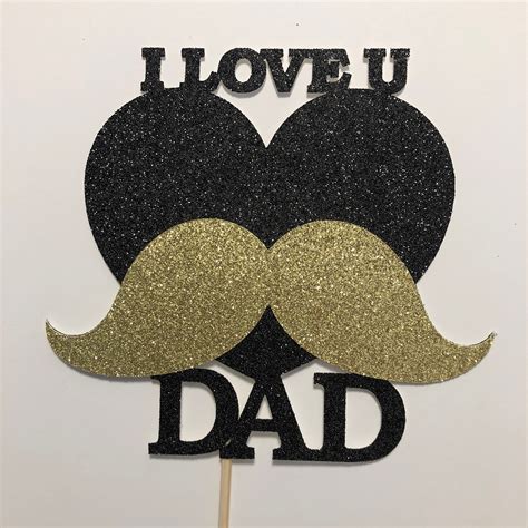 Funny Fathers Day Cake Topper