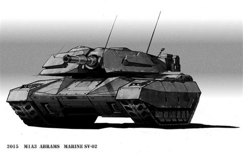 Future Combat Systems Tank Concept in the 1990s